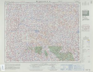 자오양을 포함하는 지도(AMS, 1955)