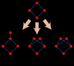 거리-유전 그래프에서 정점 추가의 세 가지 유형