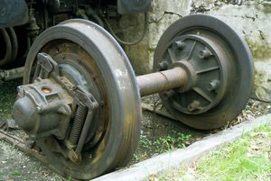 1957년에 개발된  및  궤간용 가변 궤간 차축 DR III