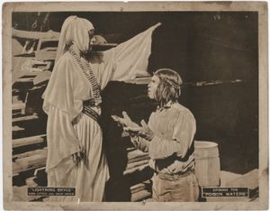 연속극 라이트닝 브라이스(1919)  질 우드워드와 스티브 클레멘테