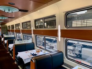 2019년 암트랙 크레센트 다이닝카