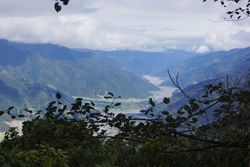 다퉁향의 란양강 계곡