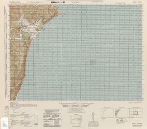 난아오(Nanō)로 표기된 난아오 지도 (1944)