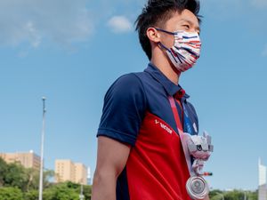 리즈카이의 올림픽 은메달