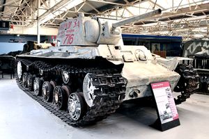 보빙턴 전차 박물관의 KV-1B