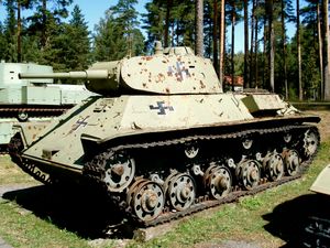 핀란드군 마크가 있는 T-50