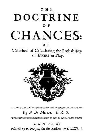 《확률론》 1판 표지