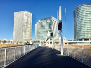 53가구에 정비된 임시 보행자 통로 (2017년 2월 11일 촬영)