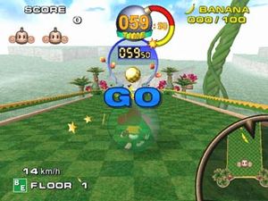 메인 게임 중 스테이지를 시작하려는 플레이어