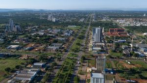 파우마스 시가지 전경