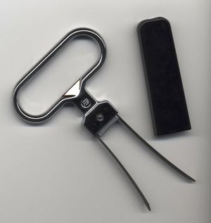 쌍날 코르크 따개