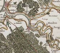 카시니 지도에 그려진 브뤼누아