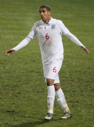 2009년 잉글랜드 U-21에서 뛰는 스몰링