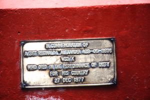 A/Sgt 레지날드 L. 알렉산더 기념 명판, USAG 캠프 페이지, 대한민국 춘천