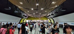 1, 9, 11호선 간 환승 통로