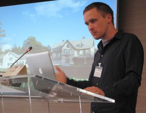 2009년 10월 QWOP의 개발자, 베넷 포디.