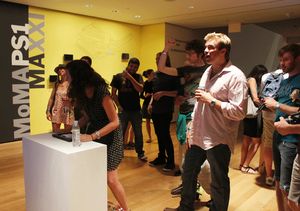 2011년 7월 뉴욕 현대 미술관에 전시된 QWOP