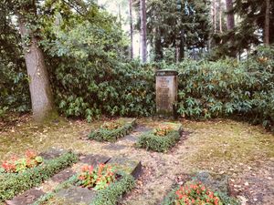 빌레펠트 젠네 묘지에 있는 카를 제베링의 묘지