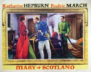 캐서린 헵번, 더글러스 월턴, 프레드릭 마치가 출연한 로비 카드