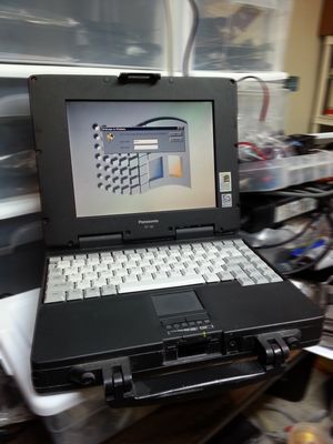 파나소닉 CF-25 터프북, 최초로 출시된 터프북 모델