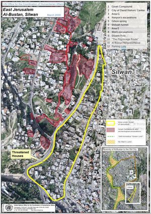 실완의 고고학 발굴 위치