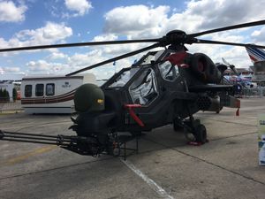 2017년 파리 에어쇼에서 전시된 T129