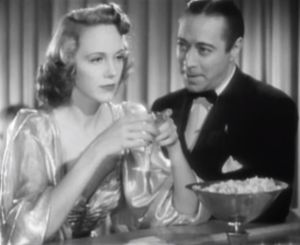 1939년 Slightly Honorable에서 버나드 네델과 함께 출연한 도드