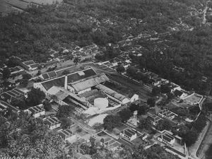 파고난 설탕 공장의 항공 사진(1928~1940년)