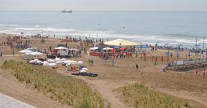 카스텔데펠스의 해안