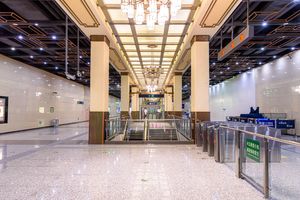 역 대합실 (2024년 1월 촬영)