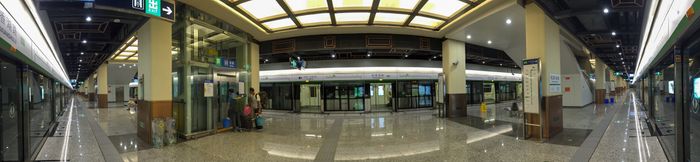 승강장 전경 (2017년 7월 촬영)