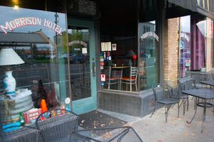 2012년의 모리슨 호텔 건물 모형