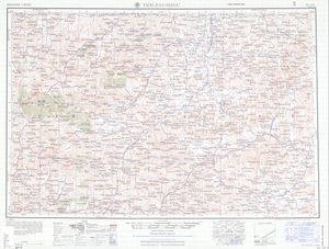 八溝}})을 포함한 지도 (AMS, 1951)