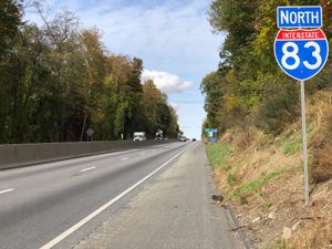 펜실베이니아주 로어 앨런 타운십의 북쪽 I-83