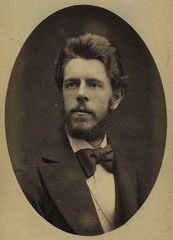 E. 뷔자르의 라우리츠 툭센(1870) 청년 초상화