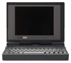 1993년 AST에서 출시한 랩톱 PowerExec 4/33SL ColorPlus