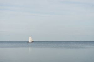 쿠로니아 석호의 요트