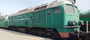 ST44-001, 폴란드에 처음 도입된 이 형식의 기관차, 스타치아 무제움에 보존됨