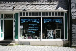 독일 휘케스바겐의 타투 스튜디오