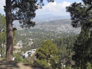 파키스탄 아보타바드(Abbottabad)의 모습 (2011년)