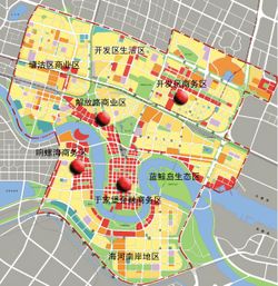 해당 지역 지도