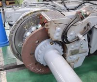 일본 신칸센 700계 전동차의 디스크식 와전류 제동장치