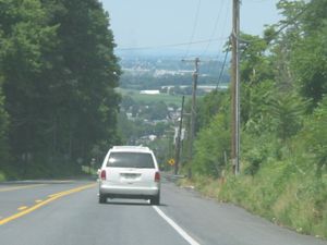 펜실베이니아주 랭카스터군 부근의 국도 30호선