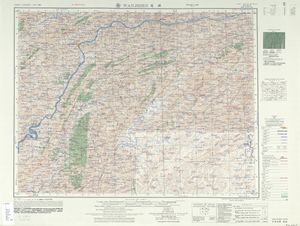 恩施(施南)}})가 포함된 지도 (1954)