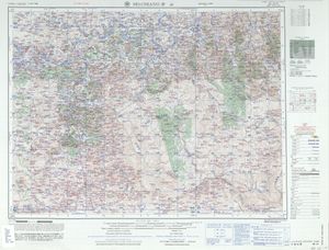 허장(合江, Hejiang)을 포함한 지도 (AMS, 1954)