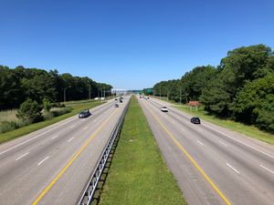 퀸앤스군 내 US 50 및 US 301