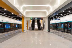 스리허 방면 승강장