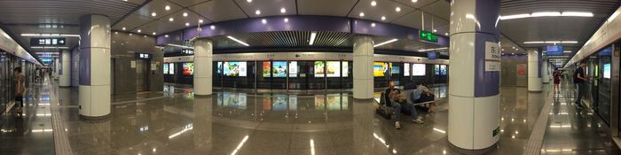 승강장 전경 (2017년 6월 촬영)