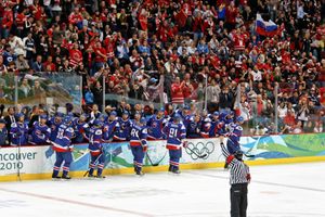 세케라와 슬로바키아 대표팀, 2010년 동계 올림픽.