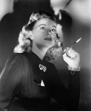 영화 임팩트(1949) 홍보 스틸 속 헬렌 워커